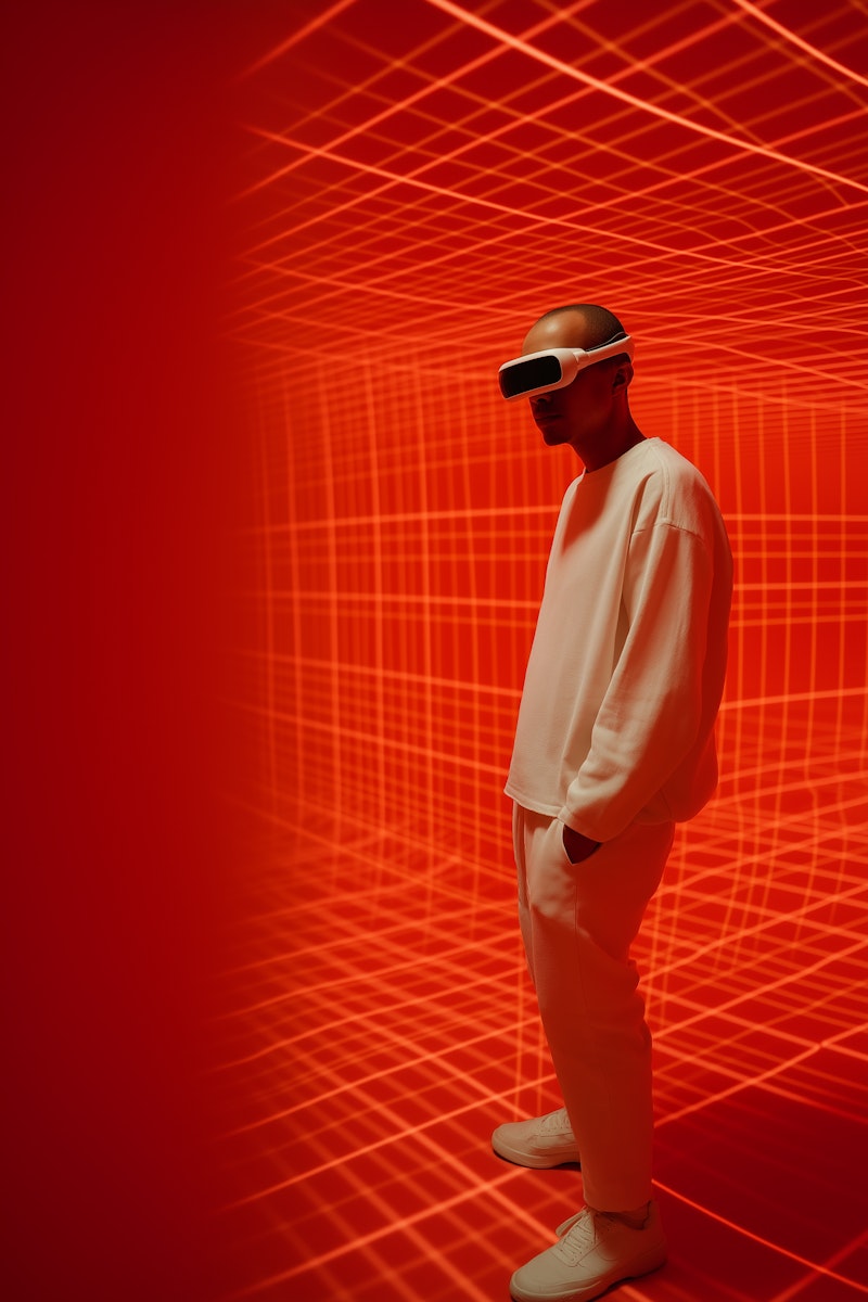 Experimental Mkt Futuristic VR Scene